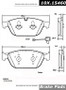 Posi Quiet Ceramic Brake Pads with Shims for 2011-2018 Audi (A8 Quattro, S8, Q5, SQ5) 105.15460