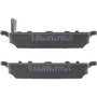 Posi Quiet Ceramic Brake Pads with Shims for 2017 Hyundai (Azera) 105.20440