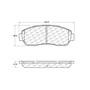 Posi Quiet Ceramic Brake Pads with Shims and Hardware for 2011-2025 Honda/Subaru/Acura (Odyssey, Accord Crosstour, Crosstour, CR-V)