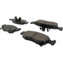 Posi Quiet Ceramic Brake Pads with Shims and Hardware for 2011-2018 Fiat/Ram (500, 700) 105.15680