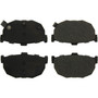 Posi Quiet Extended Wear Brake Pads with Shims and Hardware for 1989-2009 Hyundai/Nissan/Kia (Elantra, Tiburon, Maxima, Stanza) 106.03230