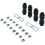 Posi Quiet Extended Wear Brake Pads with Shims and Hardware for 1991-1995 Chrysler/Dodge/Plymouth 106.05240