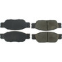 Posi Quiet Extended Wear Brake Pads with Shims and Hardware for 2000-2006 Jaguar/Ford/Lincoln (S-Type, Thunderbird, LS) 106.08050