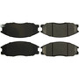 Posi Quiet Extended Wear Brake Pads with Shims and Hardware for 2001-2005 Hyundai/Kia (Santa Fe, Sedona) 106.09030