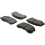 Posi Quiet Extended Wear Brake Pads with Shims and Hardware for 2002-2007 Mitsubishi (Lancer) 106.09040