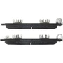 Posi Quiet Extended Wear Brake Pads with Shims and Hardware for 1985-2004 Chevrolet/Pontiac/Ford (Camaro, Corvette, Firebird, Mustang)