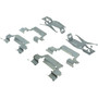 Posi Quiet Extended Wear Brake Pads with Shims and Hardware for 1998-2004 Chevrolet/Pontiac/Avanti (Camaro, Firebird, II) 106.07500