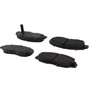 Posi Quiet Extended Wear Brake Pads with Shims and Hardware for 1998-2002 Honda (Accord) 106.07641