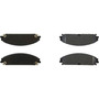 Posi Quiet Extended Wear Brake Pads with Shims and Hardware for 2005-2021 Dodge/Chrysler/Ford (Magnum, 300, Charger, Caliber) 106.10580