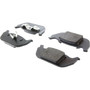 Posi Quiet Extended Wear Brake Pads with Shims and Hardware for 2003-2005 Lincoln (Aviator) 106.09520