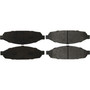 Posi Quiet Extended Wear Brake Pads with Shims and Hardware for 2003-2005 Lincoln (Aviator) 106.09530