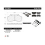 Posi Quiet Extended Wear Brake Pads with Shims for 2005-2011 Hino/Workhorse (145, 165, 185, W42) 106.10620