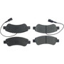Posi Quiet Extended Wear Brake Pads with Shims for 2014-2020 Ram (ProMaster 1500, ProMaster 2500, ProMaster 3500, ProMaster Rapid) 106.14901