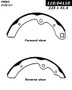 Premium Brake Shoes for 1970-1976 Nissan (280Z, 240Z, 260Z) 111.04110