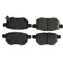 Posi Quiet Extended Wear Brake Pads with Shims and Hardware for 2008-2018 Scion/Toyota/Pontiac (xB, Matrix, Vibe, tC) 106.13540