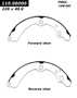 Premium Brake Shoes for 1985-1995 Suzuki (Samurai) 111.06000