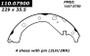 Premium Brake Shoes for 2003-2006 Pontiac/Toyota (Vibe, Matrix) 111.07900