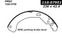 Premium Brake Shoes for 2003-2008 Chevrolet/Pontiac/Saturn (Cavalier, Sunfire, Ion, Cobalt) 111.07951