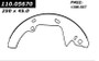 Heavy Duty Brake Shoes for 1986-1992 Ford/Mercury (Taurus, Sable) 112.05670