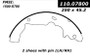 Premium Brake Shoes for 2001-2007 Pontiac/Saturn/Chevrolet (Aztek, Vue, Equinox, Torrent) 111.07800