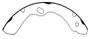 Heavy Duty Brake Shoes for 1994-2010 UD (1400, 1200, 1300) 112.06950