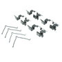 Disc Brake Hardware Kit for 1988-1992 Ford/Mazda (Probe, MX-6, 626) 117.45004
