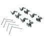 Disc Brake Hardware Kit for 1988-1992 Ford/Mazda (Probe, MX-6, 626) 117.45004