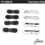 Disc Brake Hardware Kit for 1999-2010 Ford/Fleetwood (F-450 Super Duty, F-550 Super Duty, E-550 Econoline Super Duty, E-550 Super Duty)
