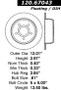 Premium Brake Rotor for 1999-2004 Jeep (Grand Cherokee) 120.67043