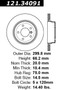 C-Tek Standard Brake Rotor for 2006-2015 BMW (325xi, 328i, 328xi, 328i xDrive) 121.34091