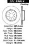 C-Tek Standard Brake Rotor for 1983-1991 Volvo (740, 760, 780) 121.39014