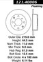C-Tek Standard Brake Rotor for 1984-1987 Honda (Civic) 121.40006
