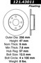 C-Tek Standard Brake Rotor for 1990-1993 Isuzu/Asuna (Impulse, Stylus, Sunfire) 121.43011