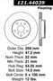 C-Tek Standard Brake Rotor for 1986-1989 Toyota (Celica) 121.44039