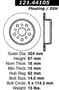 C-Tek Standard Brake Rotor for 1993-1998 Toyota (Supra) 121.44105