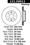 C-Tek Standard Brake Rotor for 2003-2005 Kia (Rio) 121.50011