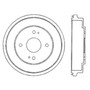 Premium Brake Drum for 1990-2002 Honda (Accord) 122.40011