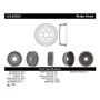 C-Tek Standard Brake Drum for 1999 Dodge (Dakota) 123.67037
