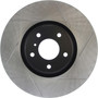 Sport Slotted Brake Rotor; Front Left for 2007-2016 INFINITI (G35, G37, Q60) 126.42095SL