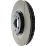 Sport Slotted Brake Rotor; Front Left for 2007-2016 INFINITI (G35, G37, Q60) 126.42095SL