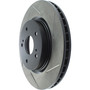 Sport Slotted Brake Rotor; Front Left for 2006-2013 Suzuki (Grand Vitara) 126.48011SL
