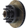 Sport Slotted Brake Rotor; Front Right for 1986-1994 Ford 126.65026SR
