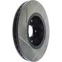 Sport Slotted Brake Rotor; Front Left for 2010-2013 Suzuki (Kizashi) 126.48016SL