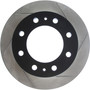 Sport Slotted Brake Rotor; Front Left for 2001-2022 Chevrolet/GMC (Avalanche 2500, Express 3500, Silverado 2500 HD, Silverado 3500)
