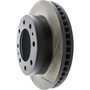 Sport Slotted Brake Rotor; Front Left for 2001-2022 Chevrolet/GMC (Avalanche 2500, Express 3500, Silverado 2500 HD, Silverado 3500)
