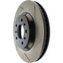 Sport Slotted Brake Rotor; Front Left for 2006-2016 Chevrolet/Buick (Impala, Monte Carlo, Lucerne, Impala Limited) 126.62098SL