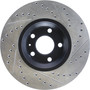 Sport Drilled & Slotted Brake Rotor; Front Right for 1997-2011 Audi/Seat (A8, A8 Quattro, A6, A6 Quattro) 127.33107R