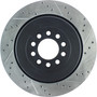 Sport Drilled & Slotted Brake Rotor; Front Right for 2003-2005 Jaguar (S-Type, Vanden Plas, XJR, Super V8) 127.20018R