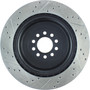 Sport Drilled & Slotted Brake Rotor; Front Right for 2003-2005 Jaguar (S-Type, Vanden Plas, XJR, Super V8) 127.20018R
