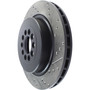 Sport Drilled & Slotted Brake Rotor; Front Right for 2003-2005 Jaguar (S-Type, Vanden Plas, XJR, Super V8) 127.20018R